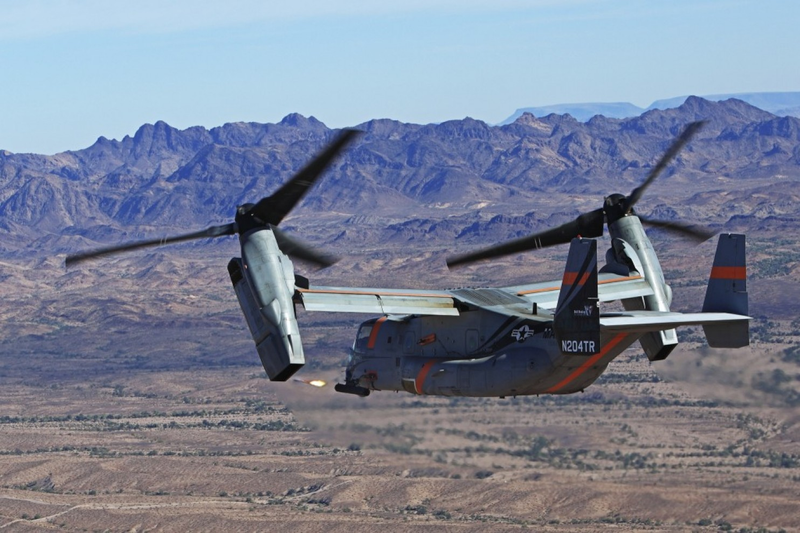 Illustration for article titled The V-22 Osprey Finally Gets The Missiles And Rockets It Needs
